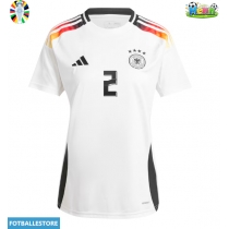 Tyskland Antonio Rudiger #2 Hjemmedrakt EM 2024 Kortermet